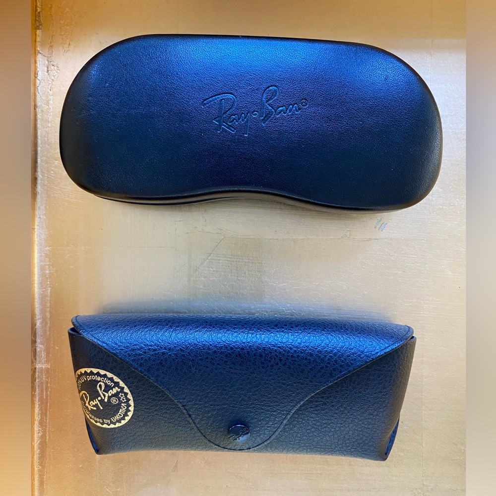 (2) Ray-Ban Sunglasses Cases